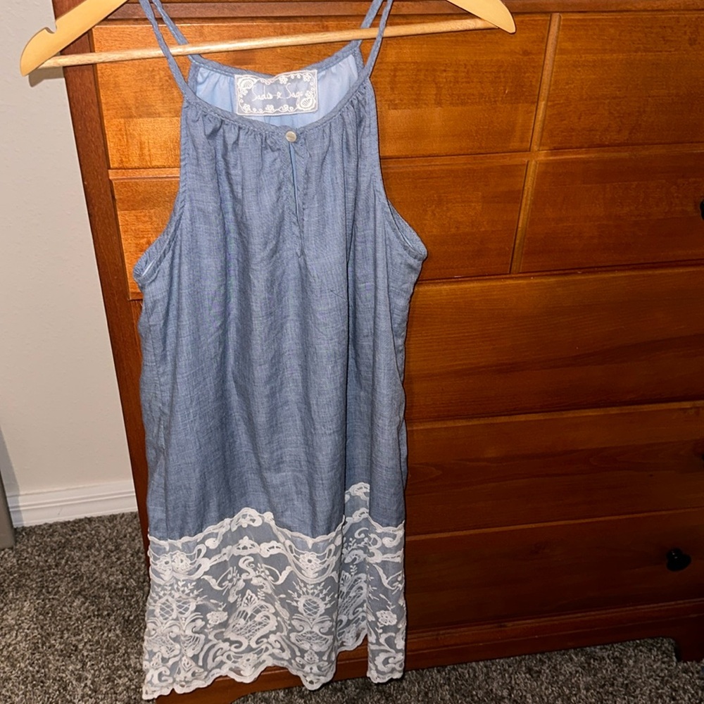 Sadie & Sage Halter Dress Size M